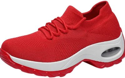 Scarpe Donna Running – Morbida Sneakers Cuscino d’Aria Morbido per Camminare e Correre Tecnologia Leggera Trail Running Suola Antiscivolo multidirezionale Ideali per Allenamento in Palestra