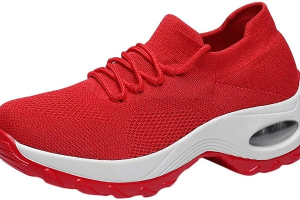 Scarpe Donna Running – Morbida Sneakers Cuscino d’Aria Morbido per Camminare e Correre Tecnologia Leggera Trail Running Suola Antiscivolo multidirezionale Ideali per Allenamento in Palestra