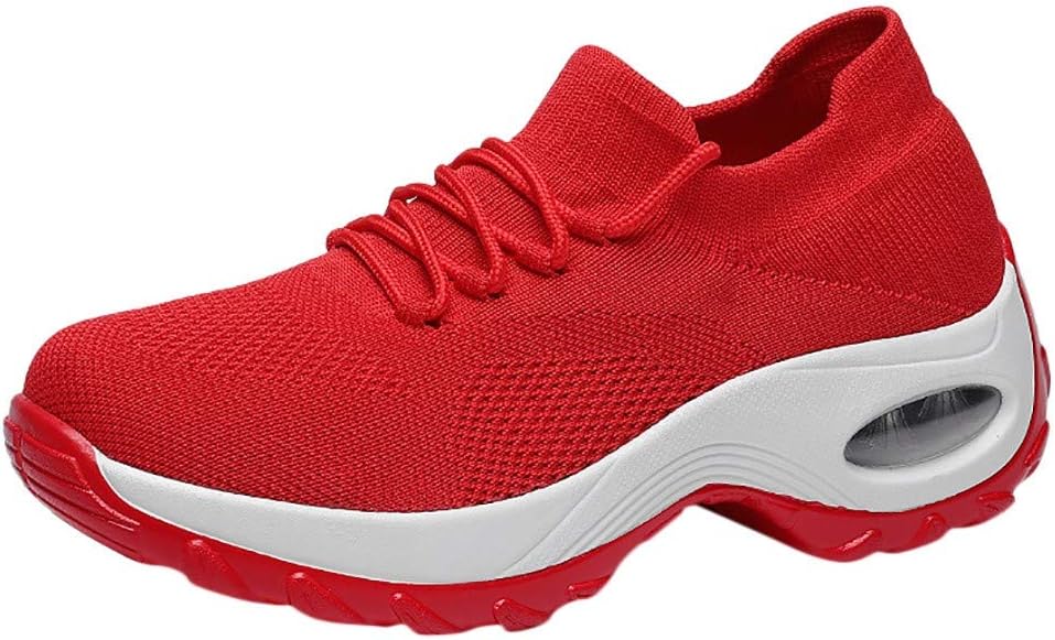 Scarpe Donna Running – Morbida Sneakers Cuscino d’Aria Morbido per Camminare e Correre Tecnologia Leggera Trail Running Suola Antiscivolo multidirezionale Ideali per Allenamento in Palestra