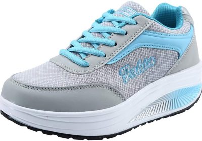 Scarpe Sportive da Donna – Scarpe Sportive da Esterno Estive Comode Scarpe da Casa Tecnologia Leggera Trail Running Costruzione Piattaforma Piatta per Escursioni