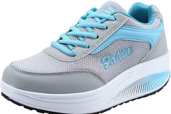 Scarpe Sportive da Donna – Scarpe Sportive da Esterno Estive Comode Scarpe da Casa Tecnologia Leggera Trail Running Costruzione Piattaforma Piatta per Escursioni