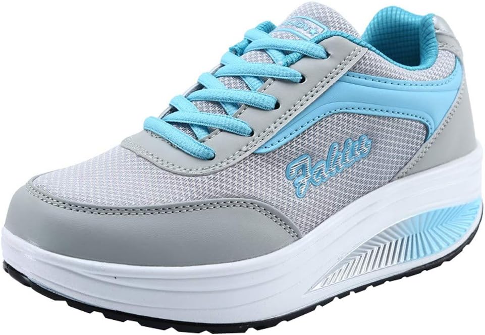 Scarpe Sportive da Donna – Scarpe Sportive da Esterno Estive Comode Scarpe da Casa Tecnologia Leggera Trail Running Costruzione Piattaforma Piatta per Escursioni