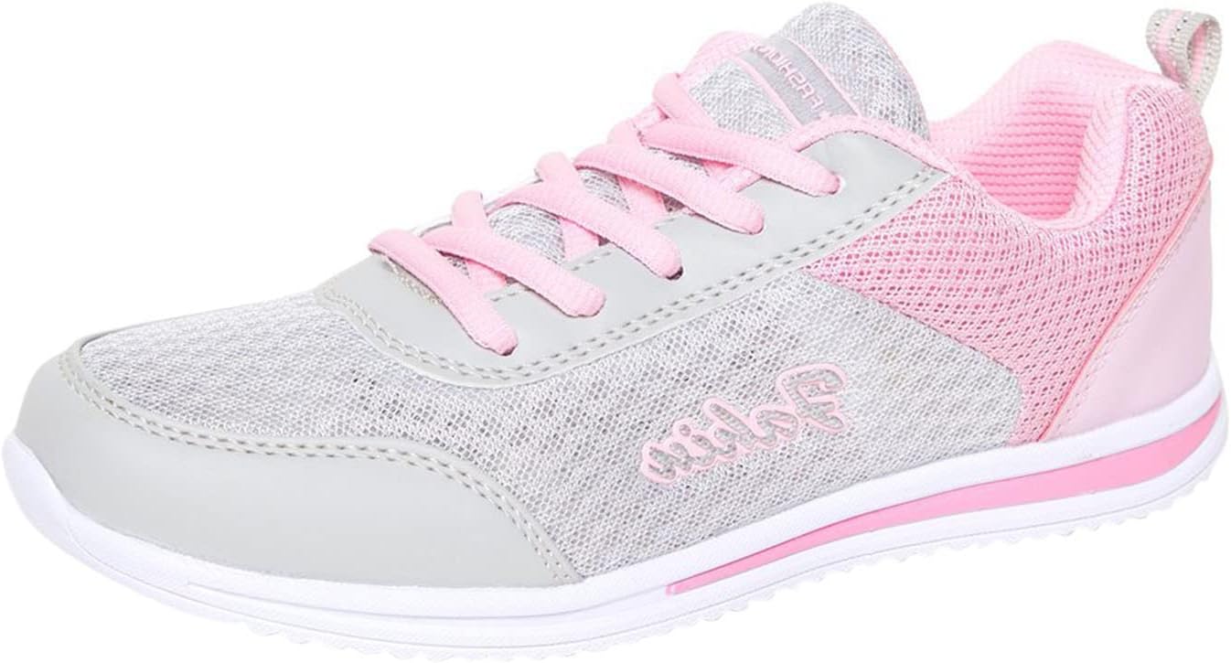 Sneakers Donna Sportive Sportschuhe in Rete Cuscino d’Aria Morbido Traspirante e Confortevole Tecnologia Leggera Trail Running Fondo da Viaggio Offerta Unisex