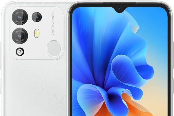 Blackview A55 PRO Mobile Phone Offers, Helio P22 Octa Core 4GB+64GB, Camera 5MP+13MP, IPS HD+ 6.53”, Battery 4780mAh, Android 11 Dual SIM Smartphone, Face Unlock Fingerprint GPS White