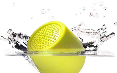Lexon MINO X – Floatable Water Resistant IPX7 Portable Bluetooth Speaker – 3W – Acid Yellow