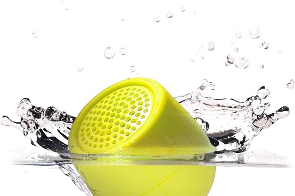 Lexon MINO X – Floatable Water Resistant IPX7 Portable Bluetooth Speaker – 3W – Acid Yellow