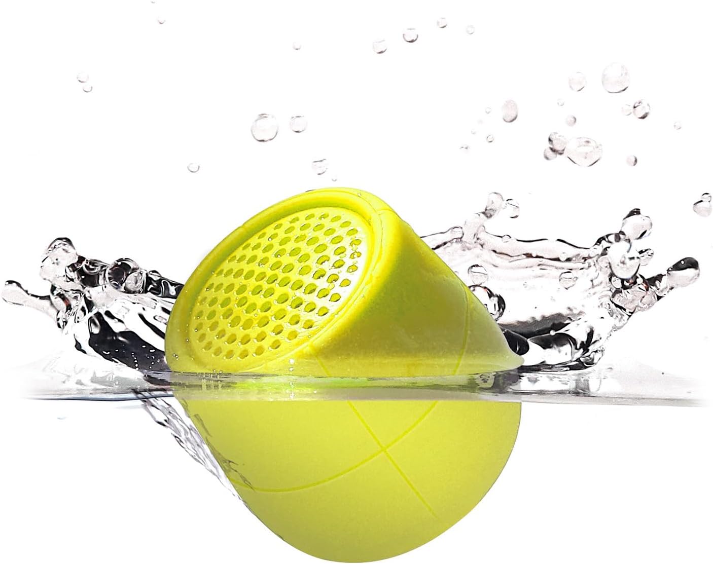 Lexon MINO X – Floatable Water Resistant IPX7 Portable Bluetooth Speaker – 3W – Acid Yellow