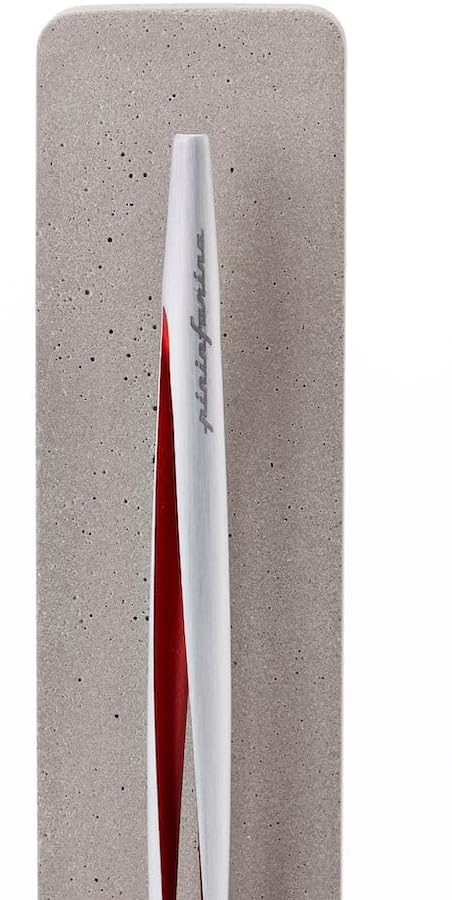 PININFARINA AERO | Stilo Ethergraf Design Italiano | Strumento da Scrittura Futuristico Made in Italy | Oggetto Design Lusso | Regalo Elegante | Materiali Aerospaziali e Supporto Cemento | Rosso
