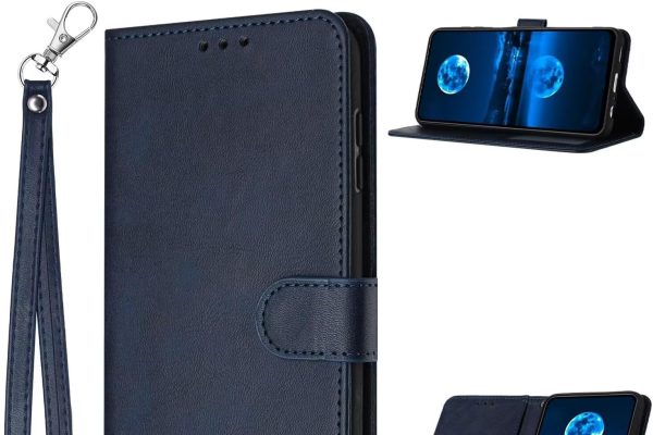 Cover per Tecno Camon 20 Premier – Custodia in Pelle di Qualità Superiore | Tecnologia RFID | Slot per Carte e Denaro | per Case Flip Tecno Camon 20 Premier-Blu