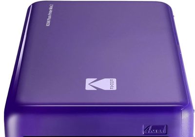 Kodak – Stampante fotografica Mini 2 HD, istantanea, senza fili e mobile con tecnologia di stampa brevettata 4Pass, compatibile con iOS e Android, viola