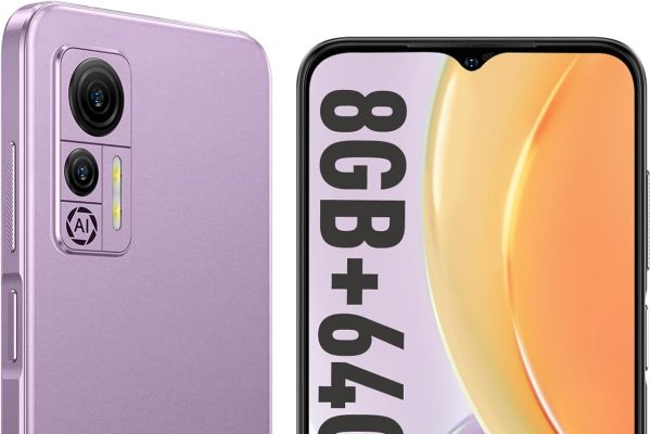 Ulefone Note 14 Smartphone 4GB+64GB/128GB Espandibile, Cellulari 6.52″ HD+, 4500 mAh, Fotocamera 13MP+5MP, Smartphone Android 12, 4G Telefoni Dual SIM, 3 Slot/Face ID/OTG/GPS-Viola