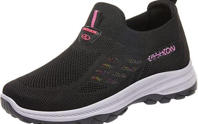 Scarpe da Corsa Donna,Scarpe Sportive da Esterno Basse Camminata Scarpe da Casa Tecnologia Leggera Trail Running Costruzione Piattaforma Piatta Offerta Unisex Running