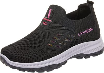 Scarpe da Corsa Donna,Scarpe Sportive da Esterno Basse Camminata Scarpe da Casa Tecnologia Leggera Trail Running Costruzione Piattaforma Piatta Offerta Unisex Running