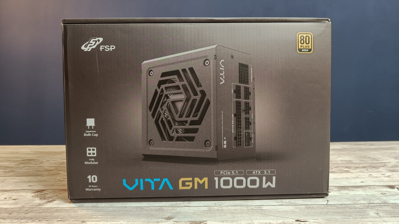 FSP Vita GM 1000 Watt, alimentatore Gold con connettore 12V-12×6