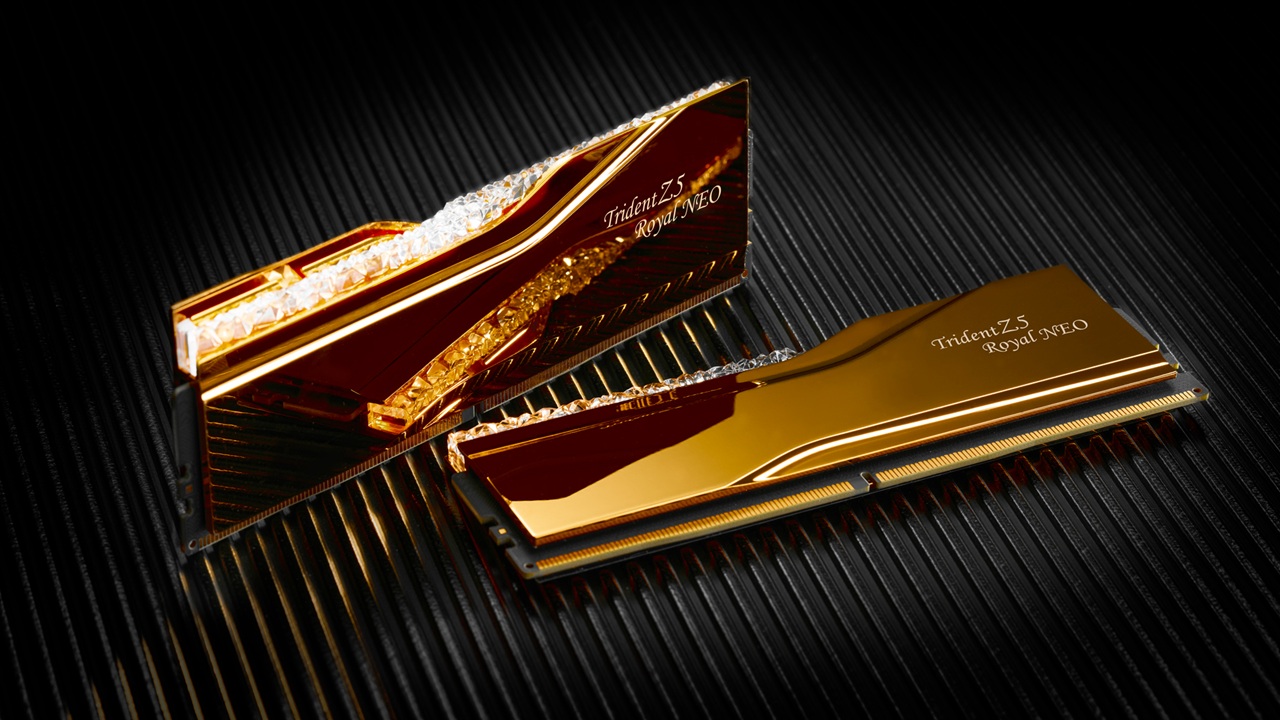 G.Skill svela il primo kit DDR5-8000 da 128 GB: massima densità e prestazioni al vertice