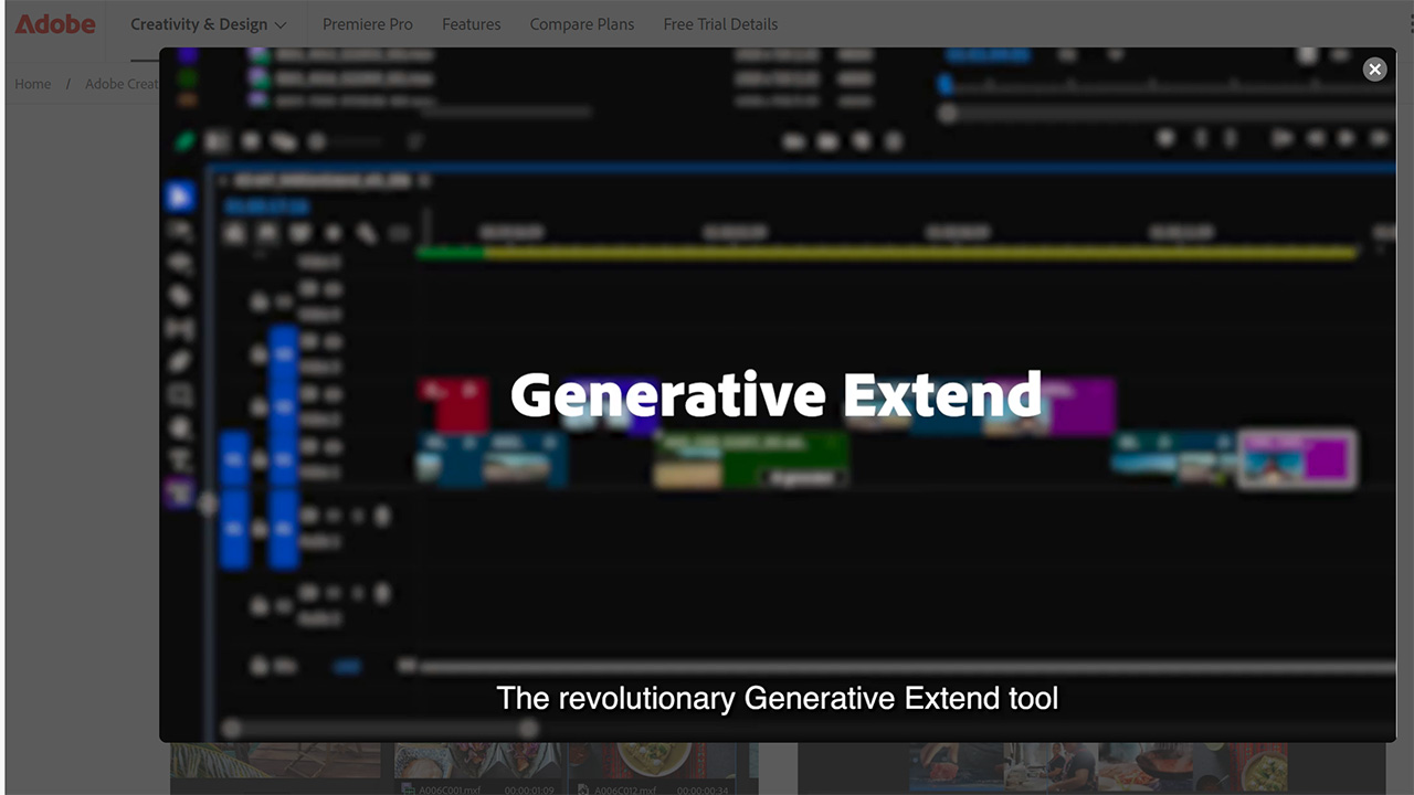 Generative Extend: allungare clip con l'intelligenza artificiale è ora possibile in Adobe Premiere Pro