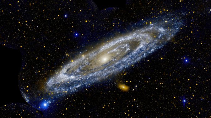 Galassie satelliti di Andromeda, puntano stranamente verso di noi e non si sa perché