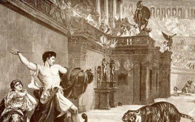 Combattimenti tra uomini e leoni nell’antica Roma, ritrovato lo scheletro di un presunto gladiatore con segni di morsi