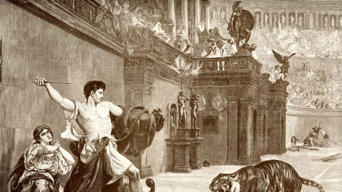 Combattimenti tra uomini e leoni nell’antica Roma, ritrovato lo scheletro di un presunto gladiatore con segni di morsi