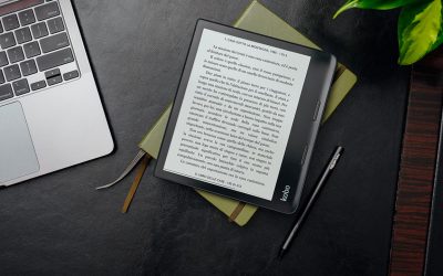 Il super ebook reader Kobo Sage scende al minimo storico, solo 244€, anche in versione con custodia