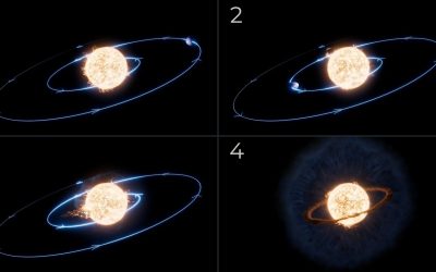 Il telescopio spaziale James Webb ha scoperto qual è stata la fine di un esopianeta distrutto dalla sua stella