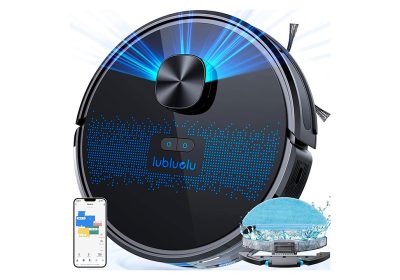Lubluelu SL60D: robot aspirapolvere da 4000Pa, lava e aspira, e con tecnologie avanzate al prezzo record di 142€