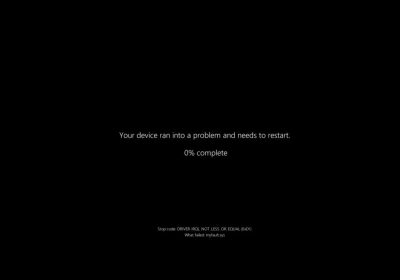 Microsoft rivoluziona la schermata blu della morte su Windows, che non sarà più blu