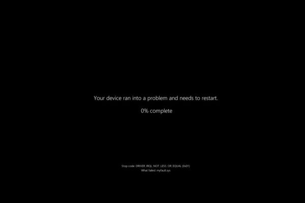 Microsoft rivoluziona la schermata blu della morte su Windows, che non sarà più blu