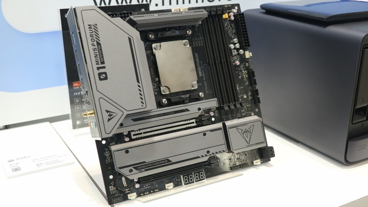 MinisForum lancia una scheda madre desktop, seguendo la filosofia dei Mini PC