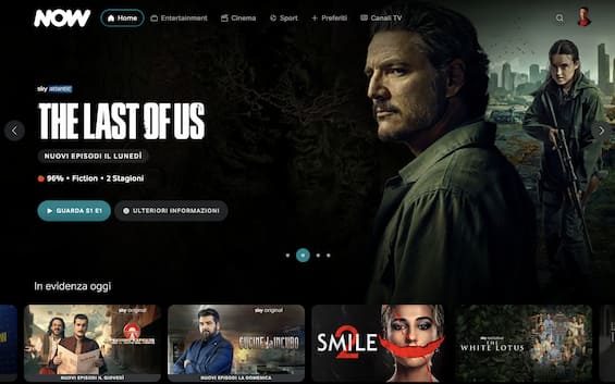 NOW di Sky, disponibile nuova versione app streaming più veloce e intuitiva: tutte le novità