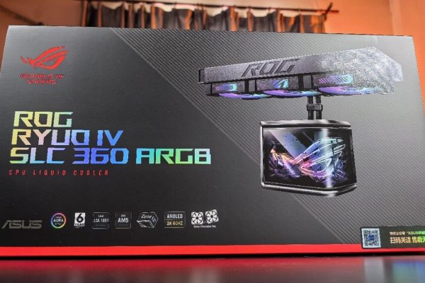 ROG Ryuo IV SLC 360 ARGB: il dissipatore AIO con il display AMOLED più grande al mondo