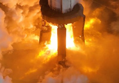 SpaceX: eseguito lo static fire di Super Heavy Booster 14 che aveva già volato durante il settimo lancio di Starship