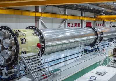 Sta proseguendo l'assemblaggio del razzo spaziale cinese riutilizzabile Landspace Zhuque-3