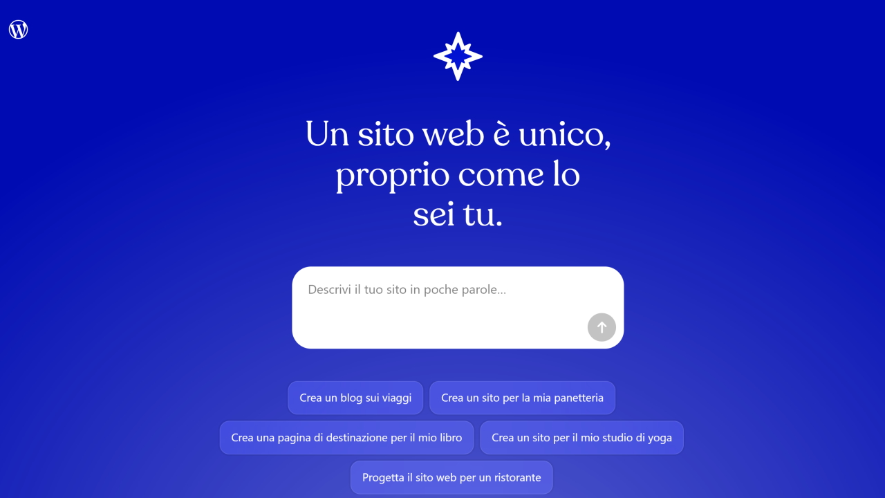 WordPress: con l'intelligenza artificiale ora si può creare un sito web da zero in pochi minuti e chiunque può riuscirci