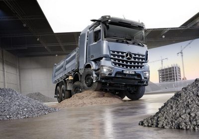 eArocs 400: Mercedes-Benz Trucks svela il primo camion elettrico per il settore edile