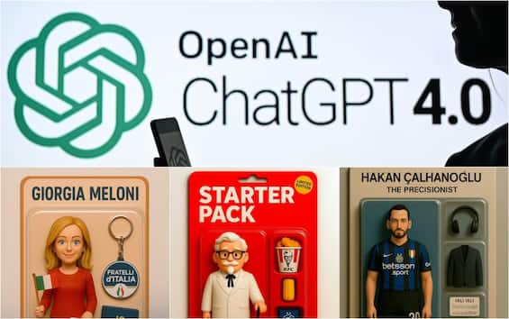 StarterPack, il trend di Chat GPT che trasforma tutti in action figure: come funziona