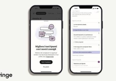 Hinge lancia Prompt Feedback in Italia: che cos’è e come funziona