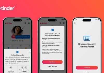 Tinder introduce (anche in Italia) la spunta blu