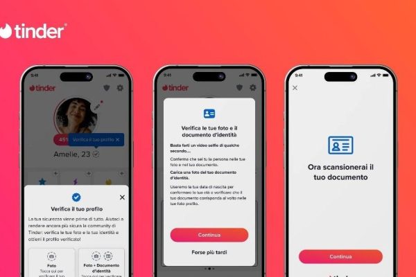 Tinder introduce (anche in Italia) la spunta blu