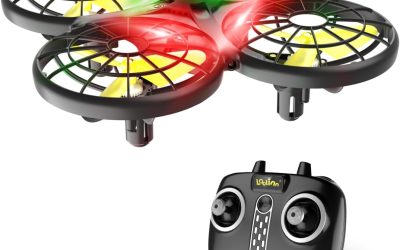 Loolinn | Drone for Kids Gift – Mini Remote Controlled Drone with Automatic Anti-Collision Technology/Safe for Children/Easy to Fly/360° Stunts/20 Minutes Flight/C0 (Kids Gift)