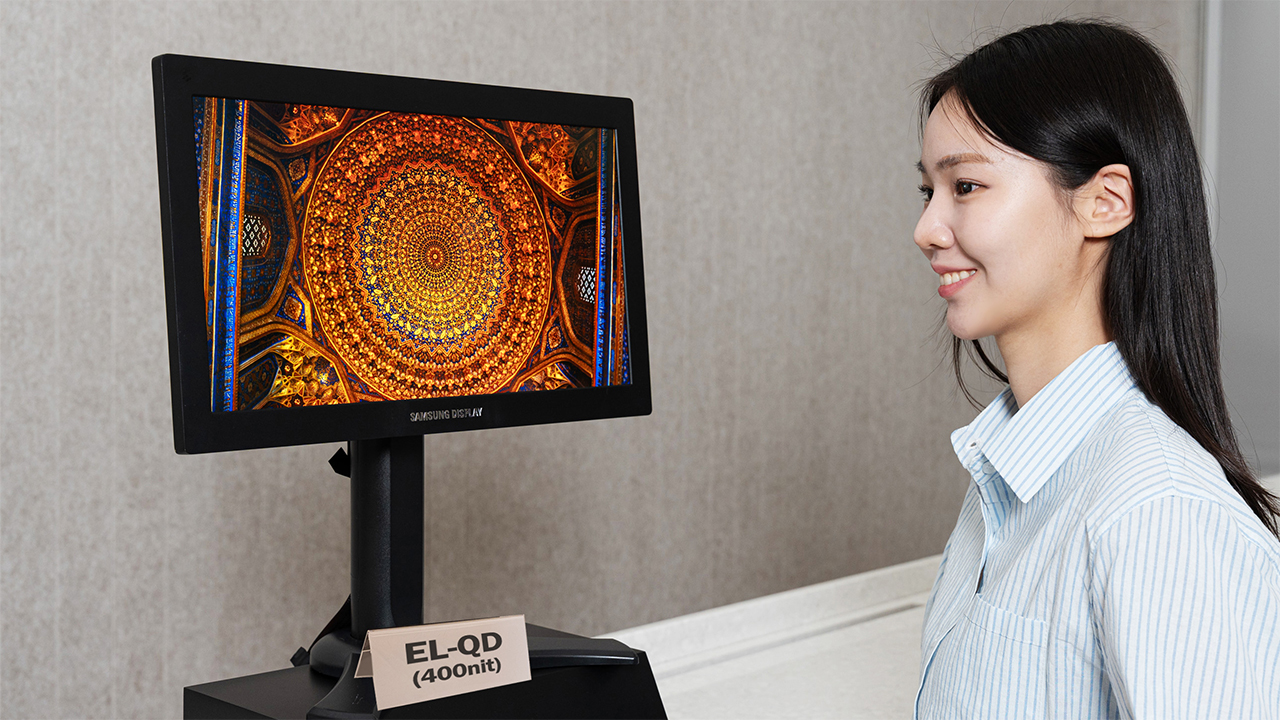 400 nit per il nuovo prototipo Samsung EL-QD, il 'vero' QLED