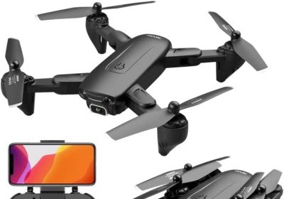 LUXWALLET SG ProX5 RC Drone Quadcopter with Full HD Camera, VR Glasses and Vector Case, 30 km/h-200 Meter Distance, Black