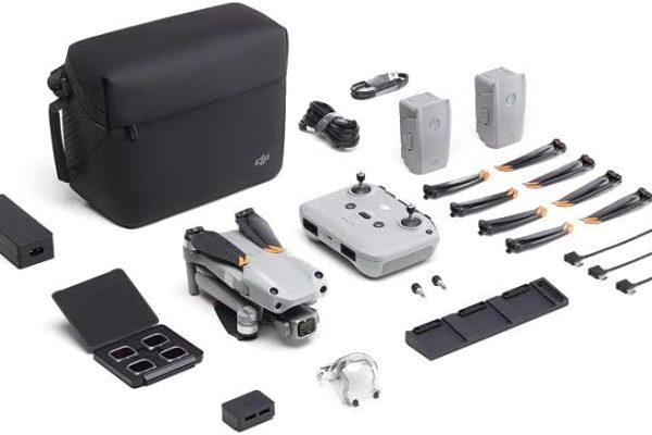 DJI Air 2S Worry-Free Fly More Combo Drone Quadcopter, 3-Axis Gimbal with Camera, 5.4K Video, 1″ CMOS Sensor, MasterShots, Offers Two Replacements in One Year, Covers Different Types of Accidents