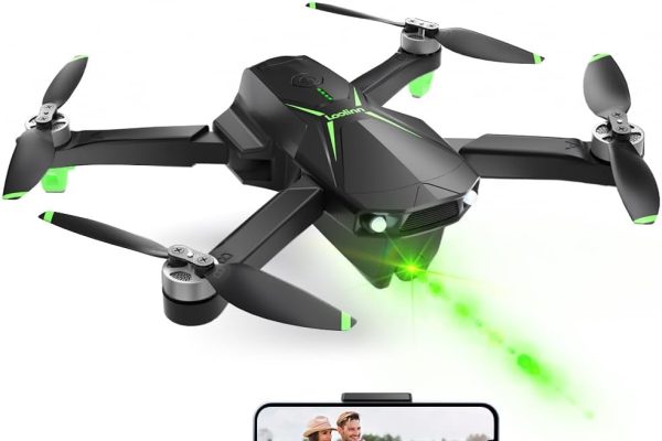 Loolinn Drone with 4K Camera as a Gift for Beginners – Under 250 g, 50 Minutes Flight, 4K Photo, 2K Video, Smart Return with GPS, Class C0 – GPS Drone (Gift Idea)