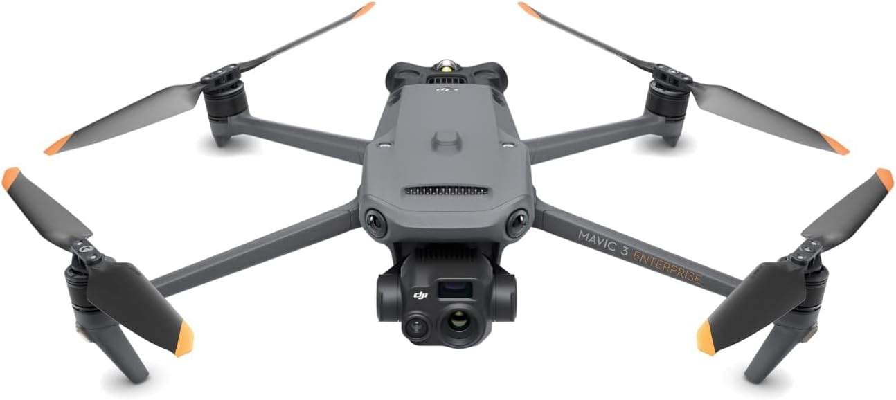 DJI Mavic 3T Worry-Free Base Combo – Drone with Thermal Camera 640×512, Wide Angle Camera with 1/2 CMOS, 39 min Runtime, Centimeter Position with RTK and Speaker, C2