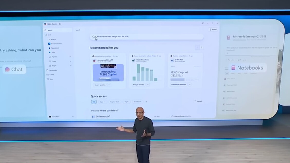 Nadella (Microsoft) svela web agentico: “IA sicura e utile” – Future Tech