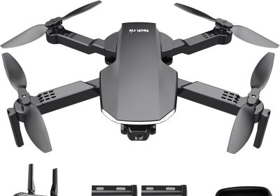 Drone with Camera 1080P Professional Folding Drone with Bag Two Batteries of 26 Minutes Altitude Suspension One Button for Takeoff/Landing, Headless Mode, Drone for Adults