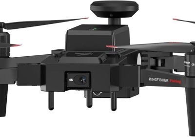 Fishing Drone Waterproof Bait Release RC Toys Mini Foldable Drone 4K Camera Drones for Sea