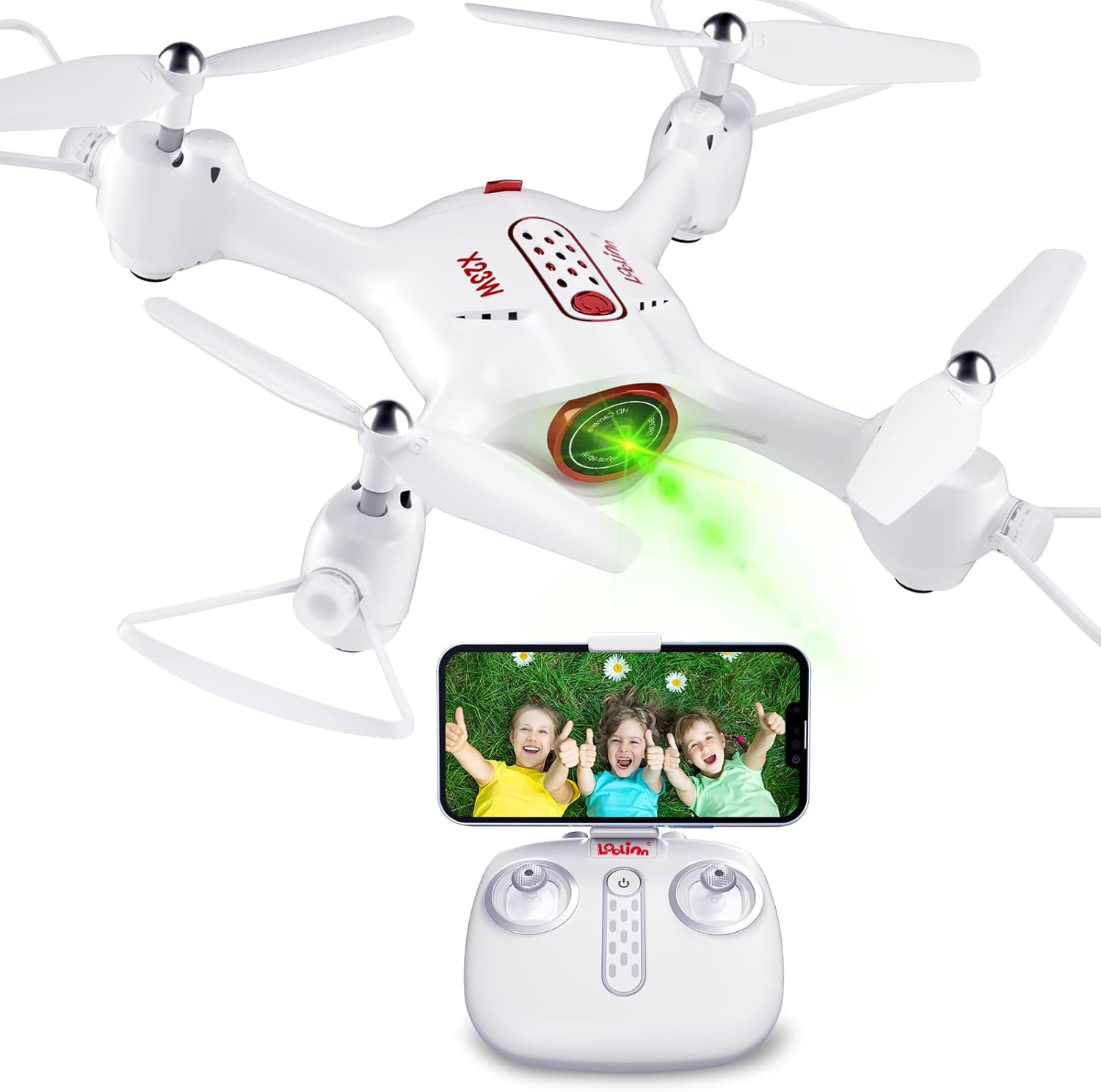 Loolinn | Drone for Children with Camera – Drone Kids Gift Ideas, Real Time Transmission, 360° Acrobatics, C0 (Gift for Boys and Girls)