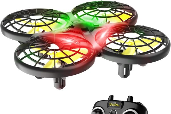 Loolinn | Drone for Kids Gift – Mini Remote Controlled Drone with Automatic Anti-Collision Technology/Safe for Children/Easy to Fly/360° Stunts/20 Minutes Flight/C0 (Kids Gift)